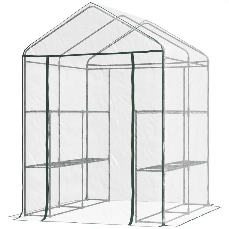 Greenhouse Mini Indoor - ชุดเรือนกระจกขนาดเล็ก Outsunny 5' x 5' x