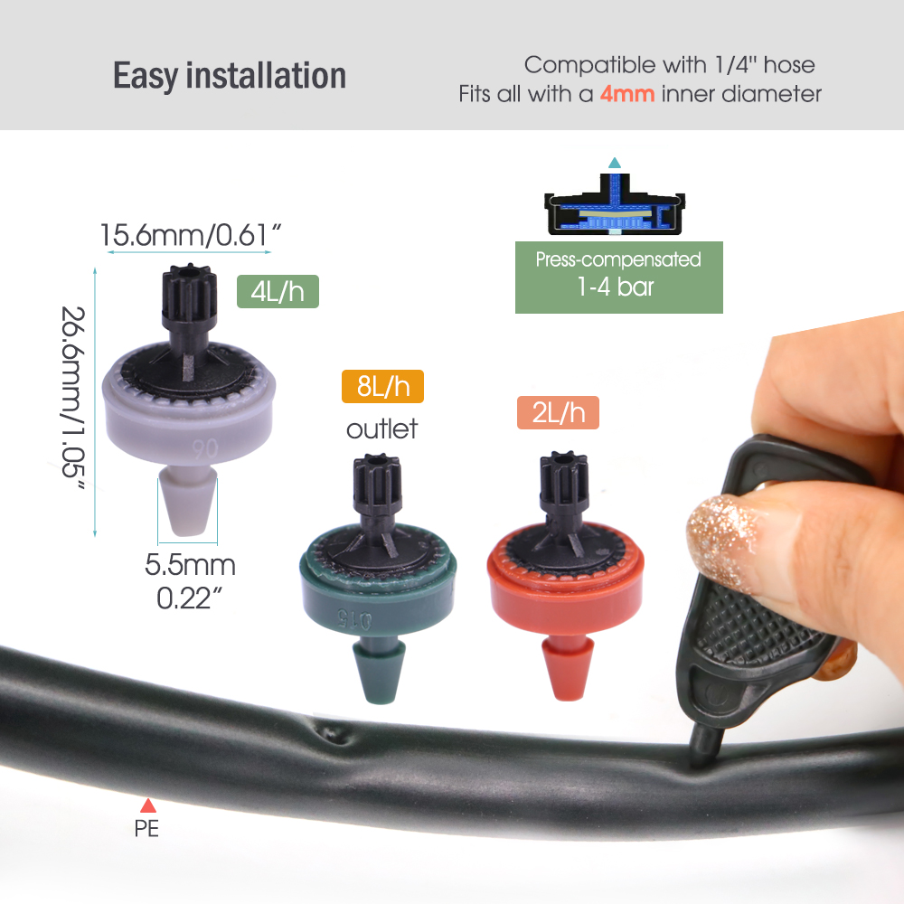 20M 2/4/8L Compensating Droppe - Root Watering Spike บทวิจารณ์และราคา