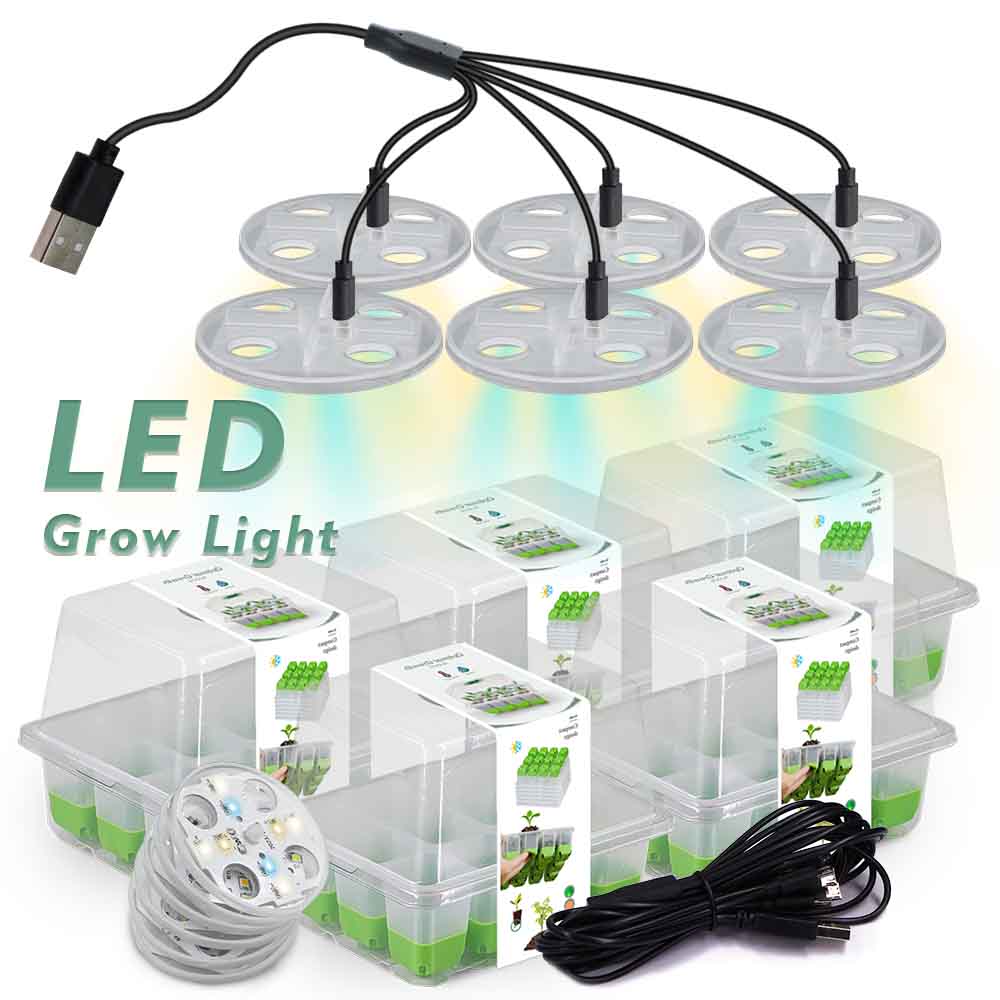 LED Grow Light Seedling Starte - Greenhouse Mini Indoor บทวิจารณ์และราคา