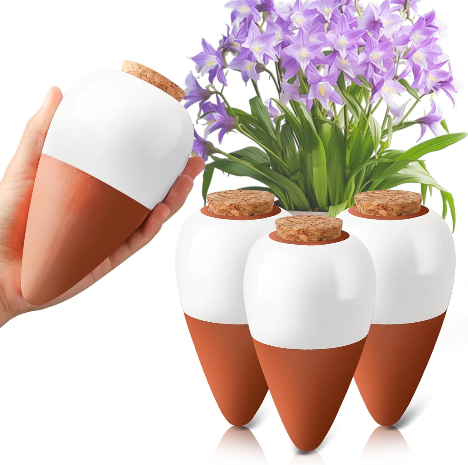 แท่งรดน้ำต้นไม้แบบดินเผา, ลูกบ - Root Watering Spike บทวิจารณ์และราคา
