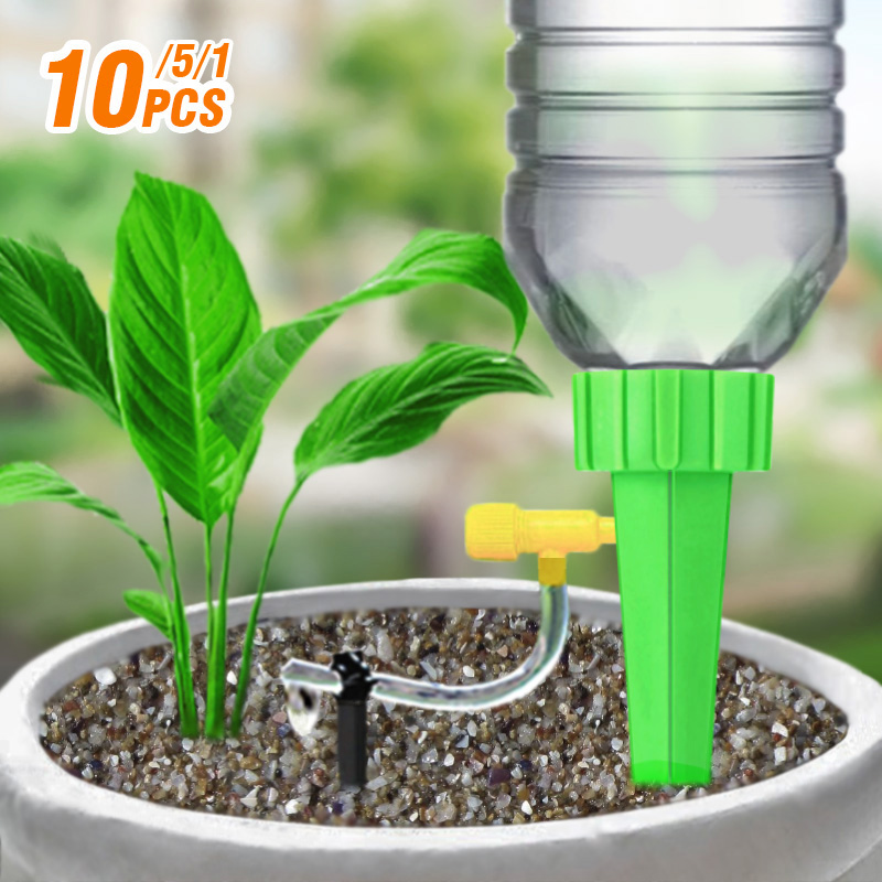 หยดชลประทานชุดสําหรับหม้ออัตโน - Root Watering Spike บทวิจารณ์และราคา