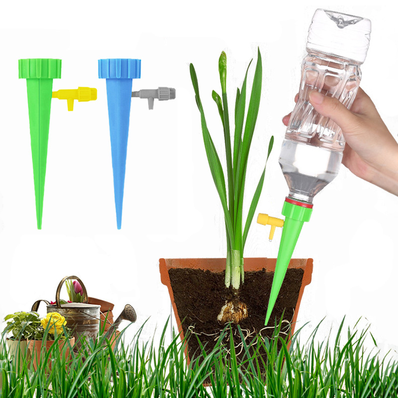 หยดชลประทานชุดสําหรับหม้ออัตโน - Root Watering Spike บทวิจารณ์และราคา