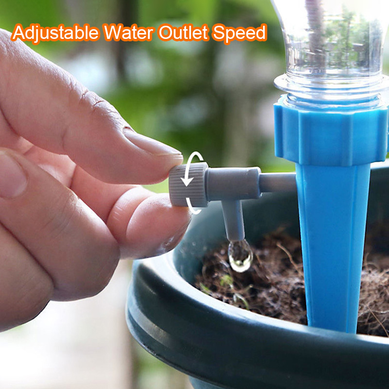 หยดชลประทานชุดสําหรับหม้ออัตโน - Root Watering Spike บทวิจารณ์และราคา