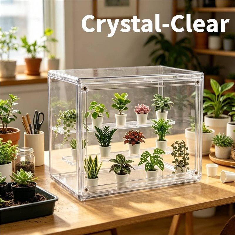 เรือนกระจกขนาดเล็ก ABEE-Mini ส - Greenhouse Mini Indoor บทวิจารณ์และราคา