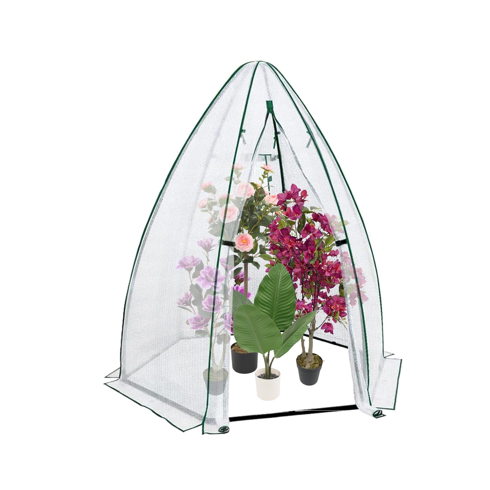 เรือนกระจกหกเหลี่ยมขนาดเล็ก 54 - Greenhouse Mini Indoor บทวิจารณ์และราคา