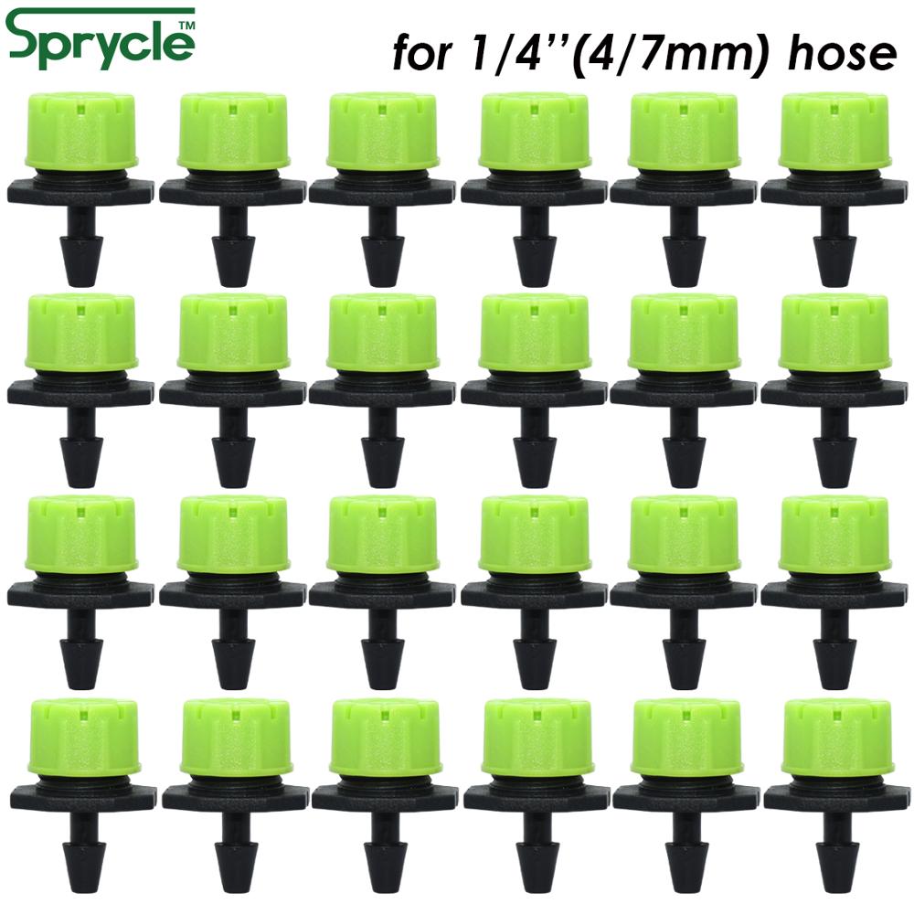 เกลียว 50-800PCS สีเขียว 1/4 ' - Root Watering Spike บทวิจารณ์และราคา